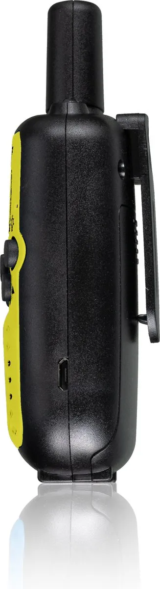 Bresser Junior Walkie Talkie Set 2 - 8 Kanalen - Geel/Zwart