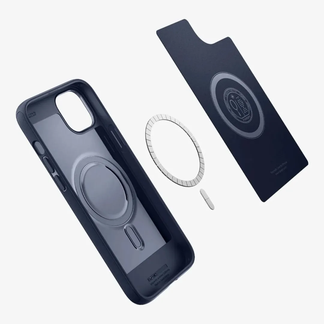 Spigen Mag Armor ACS04919 Hoesje - iPhone 14 Plus - Blauw
