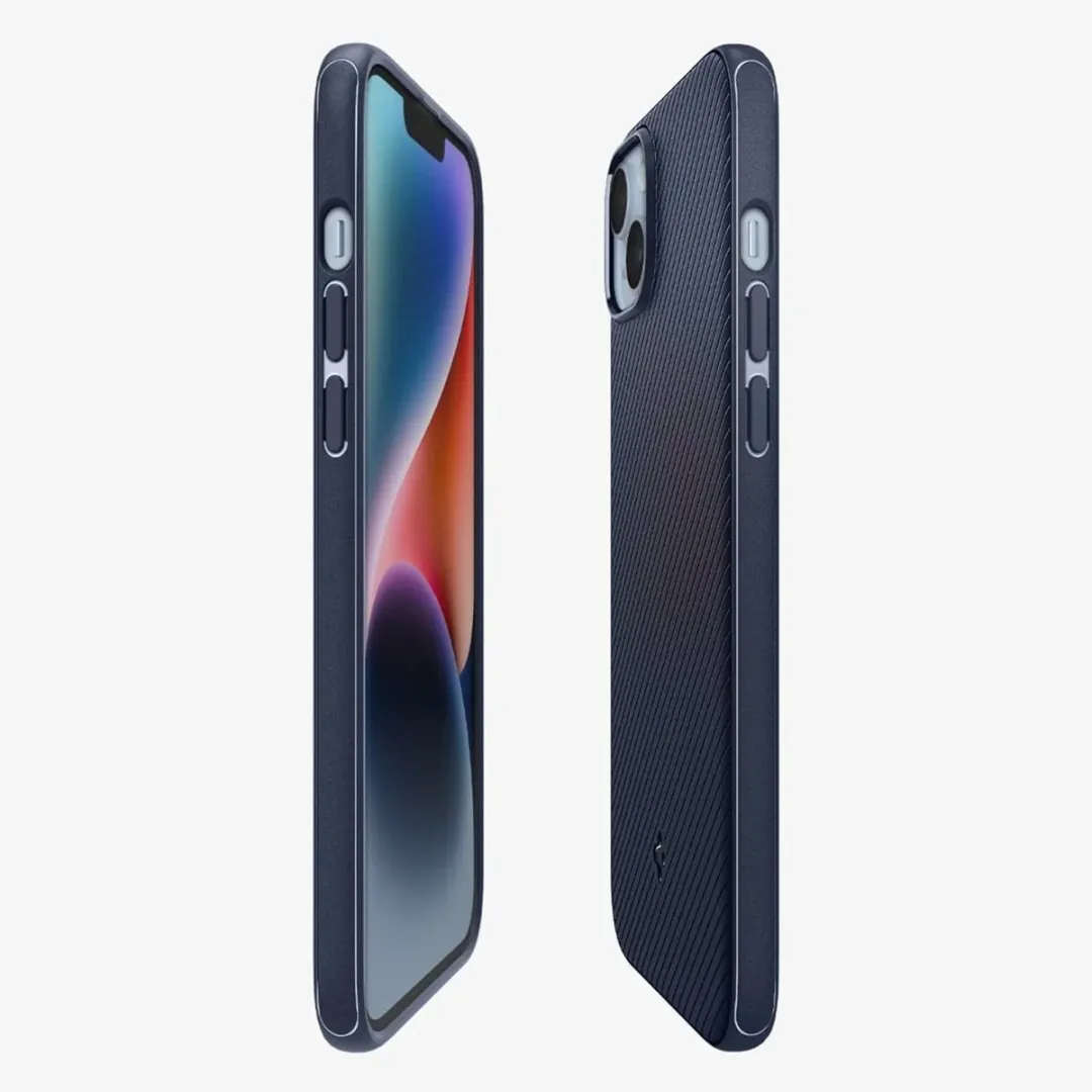 Spigen Mag Armor ACS04919 Hoesje - iPhone 14 Plus - Blauw