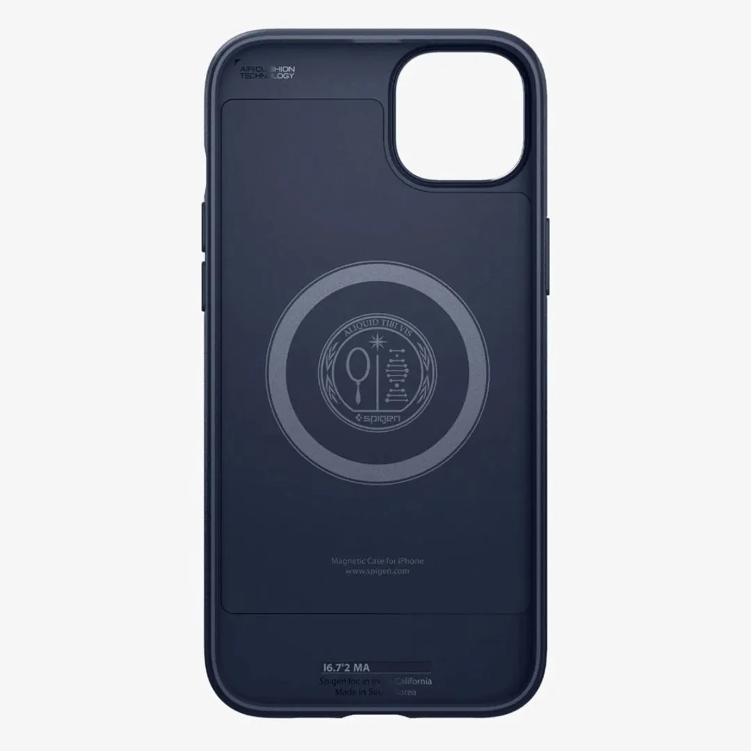 Spigen Mag Armor ACS04919 Hoesje - iPhone 14 Plus - Blauw