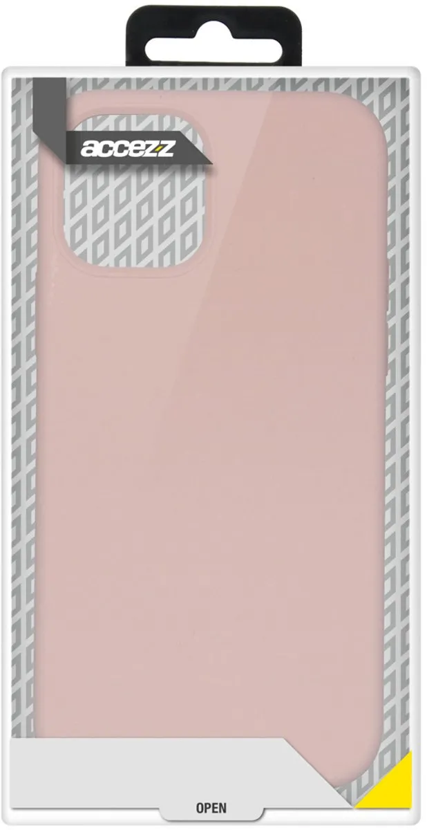 Accezz Hoesje Samsung Galaxy A52 Roze - Liquid Silicone