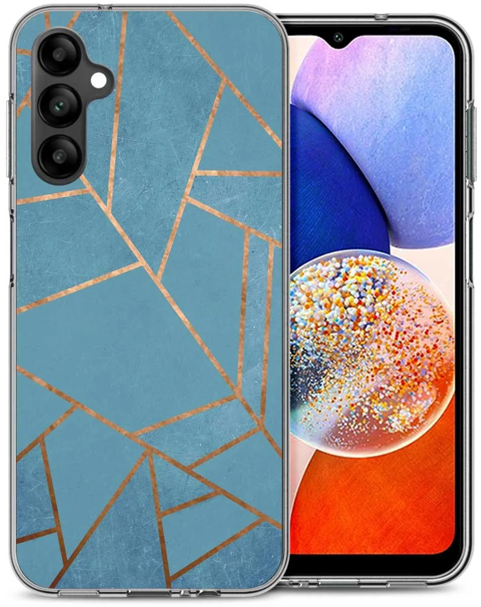 Imoshion Hoesje Samsung Galaxy A14 - Blue Graphic