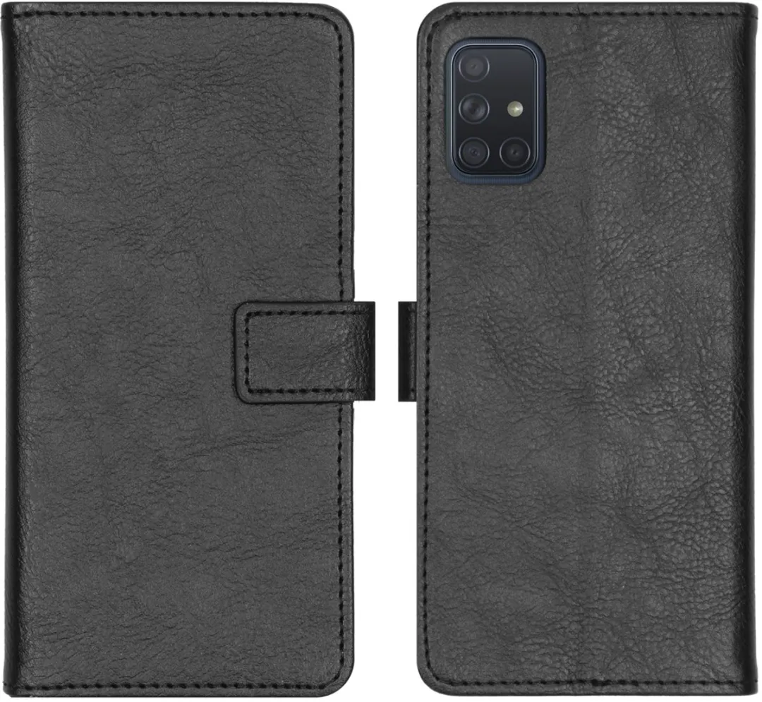 Imoshion Hoesje Samsung Galaxy A71 - 3 Pasjes - Zwart