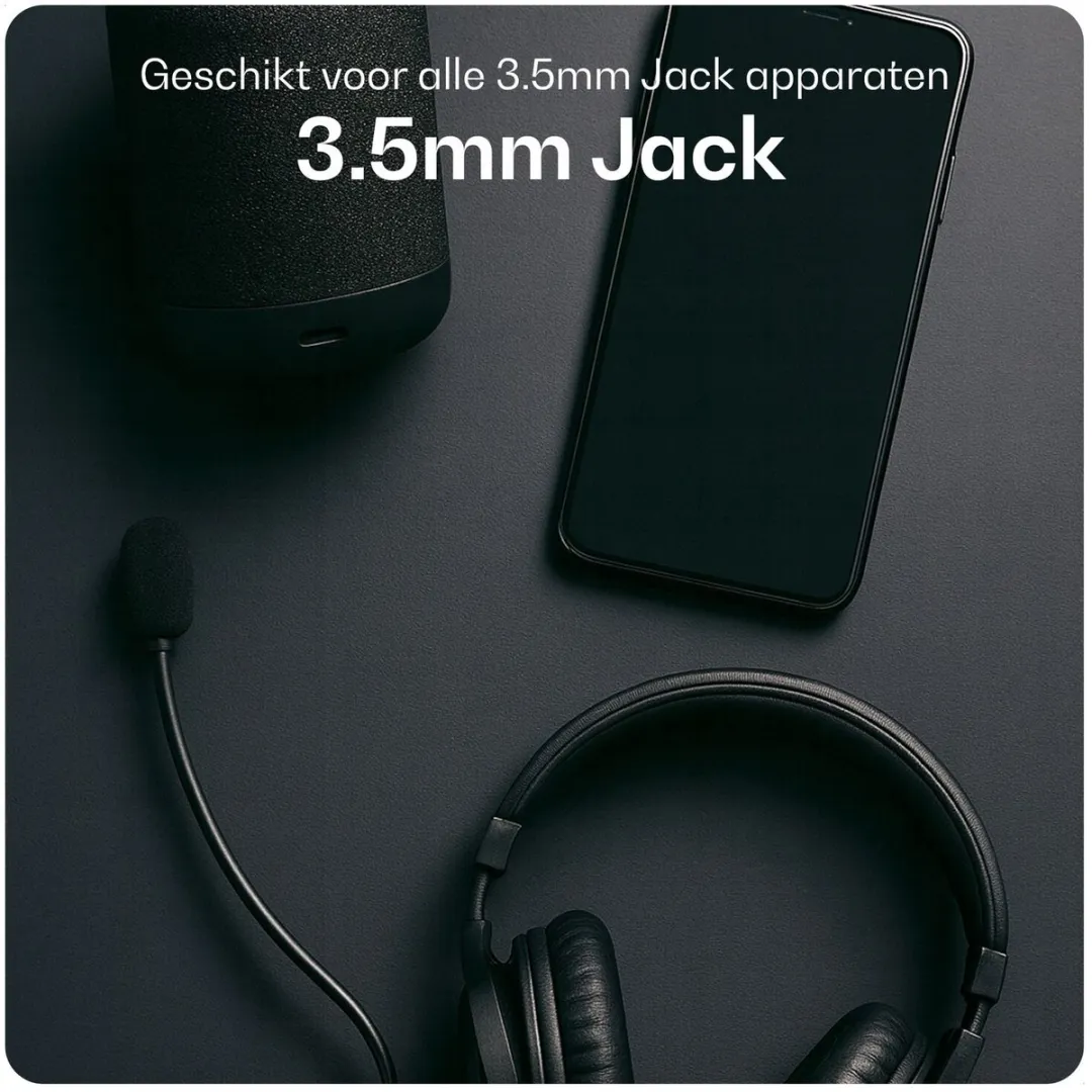 Buddi Flex Lightning naar 3.5mm Jack Audio Kabel 1m - DAC Chip - Zwart - afbeelding 6 van 6