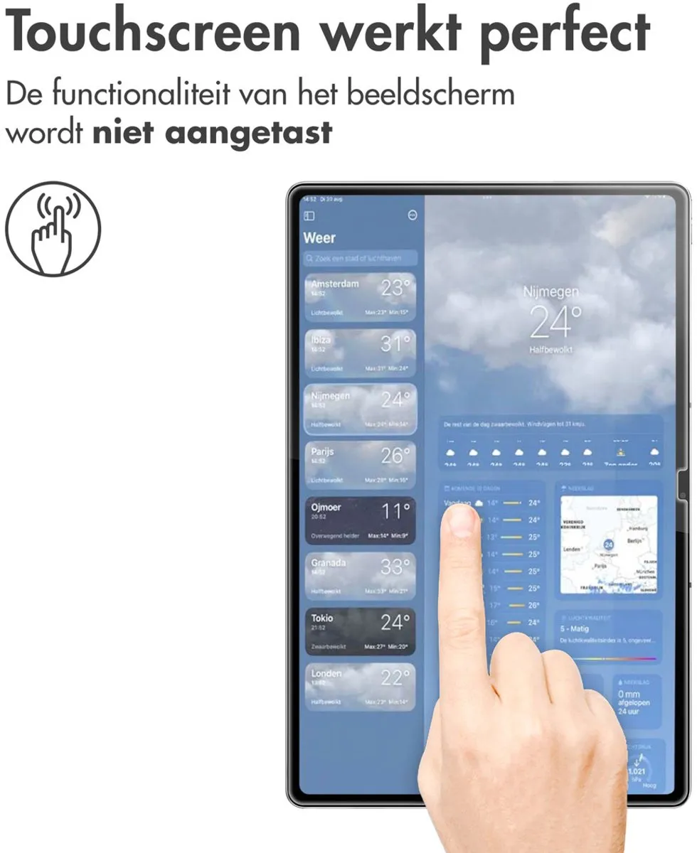 imoshion SH00066917 Tablet Screenprotector - Lenovo Tab P12