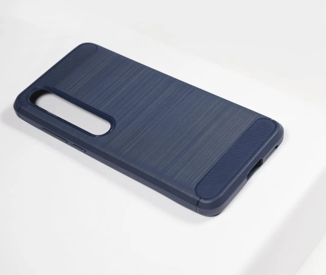 BMAX Carbon Soft Case Xiaomi Mi 10 Pro - Blauw