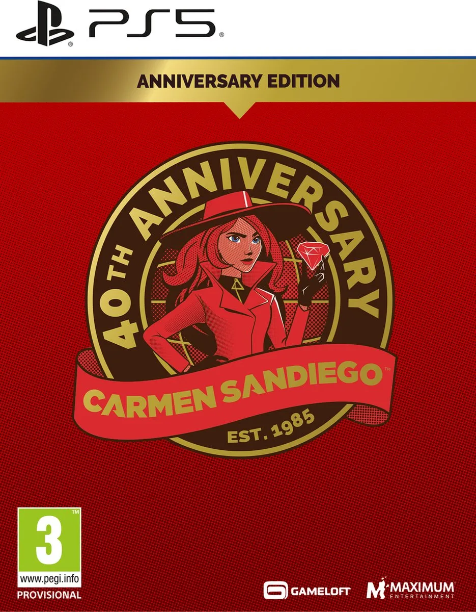 Mindscape Carmen Sandiego 40th Anniversary PS5