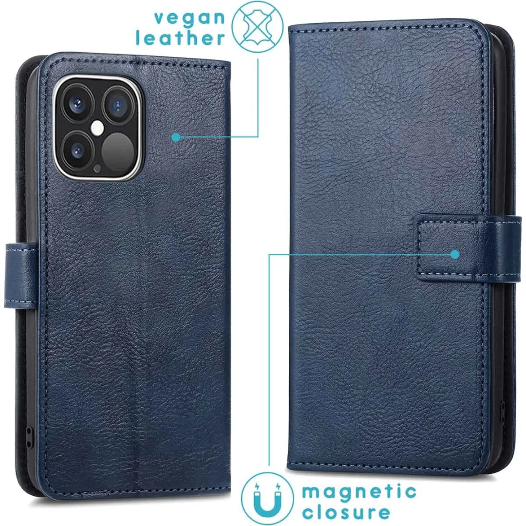 Imoshion Hoesje Apple iPhone 13 Pro - 3 Pasjes - Donkerblauw