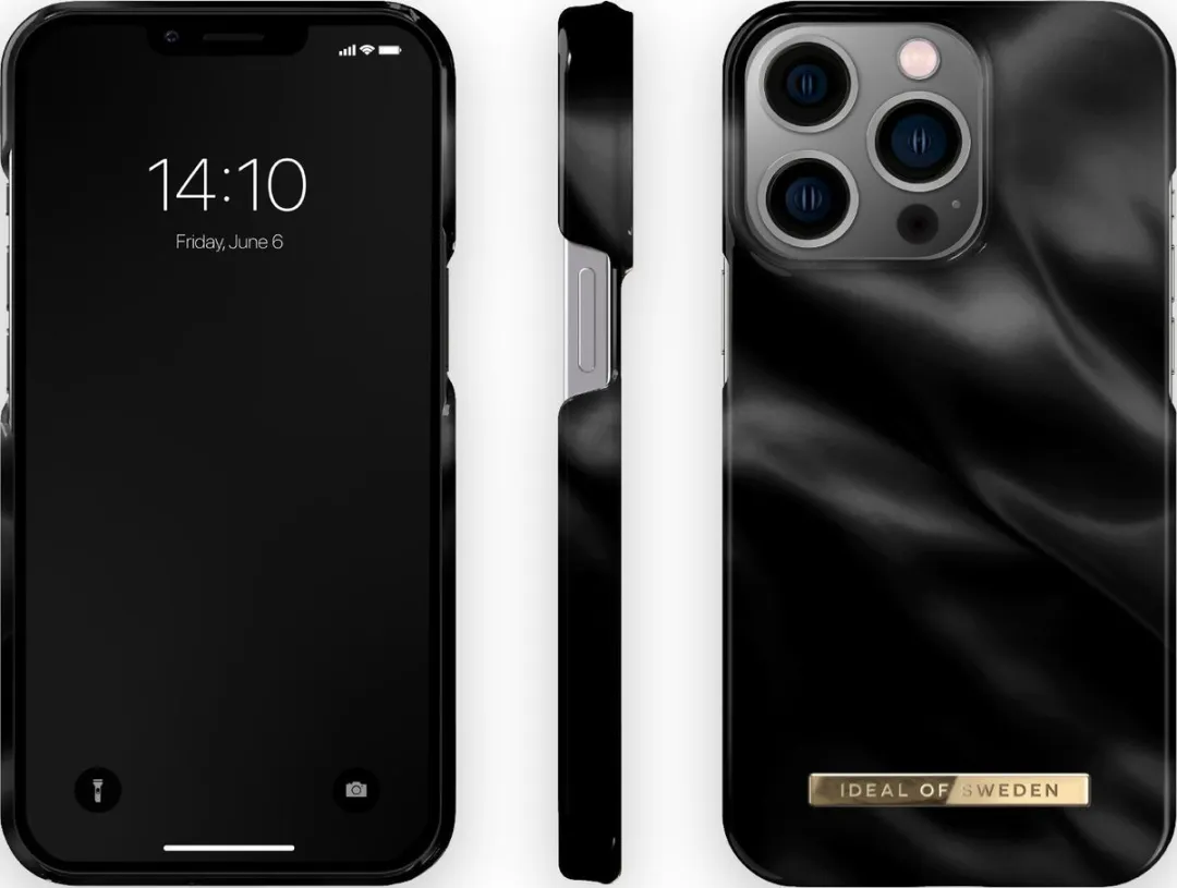 iDeal of Sweden iPhone 13 Pro Hoesje - Black Satin - IDFCSS21-I2161P-312 - afbeelding 5 van 6
