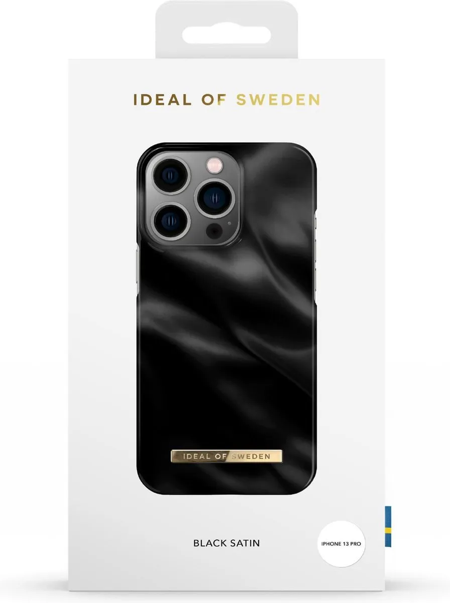 iDeal of Sweden iPhone 13 Pro Hoesje - Black Satin - IDFCSS21-I2161P-312 - afbeelding 6 van 6