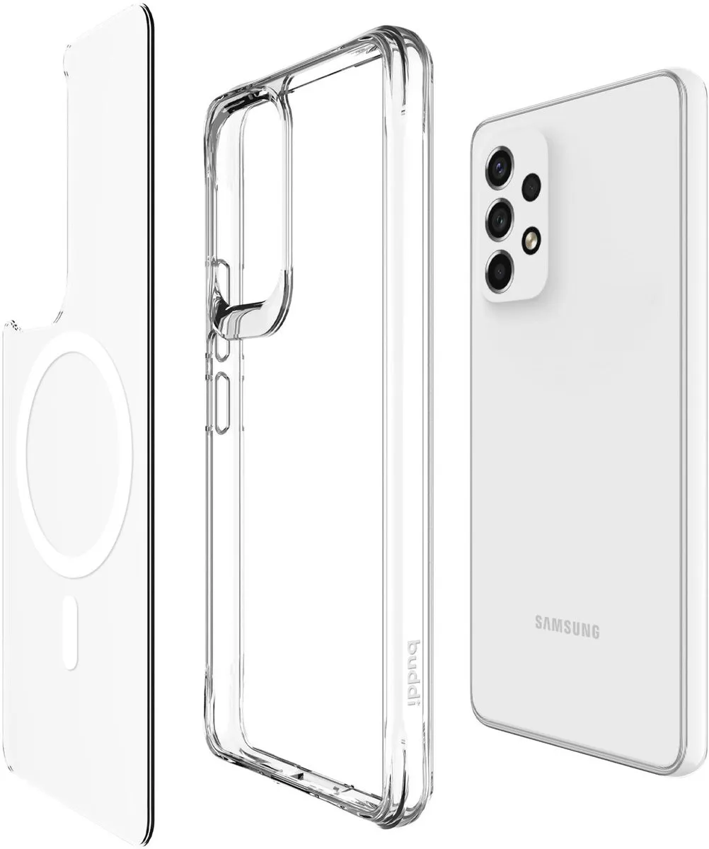 Buddi Core Hoesje Samsung Galaxy A53 - MagSafe - Transparant - afbeelding 6 van 6