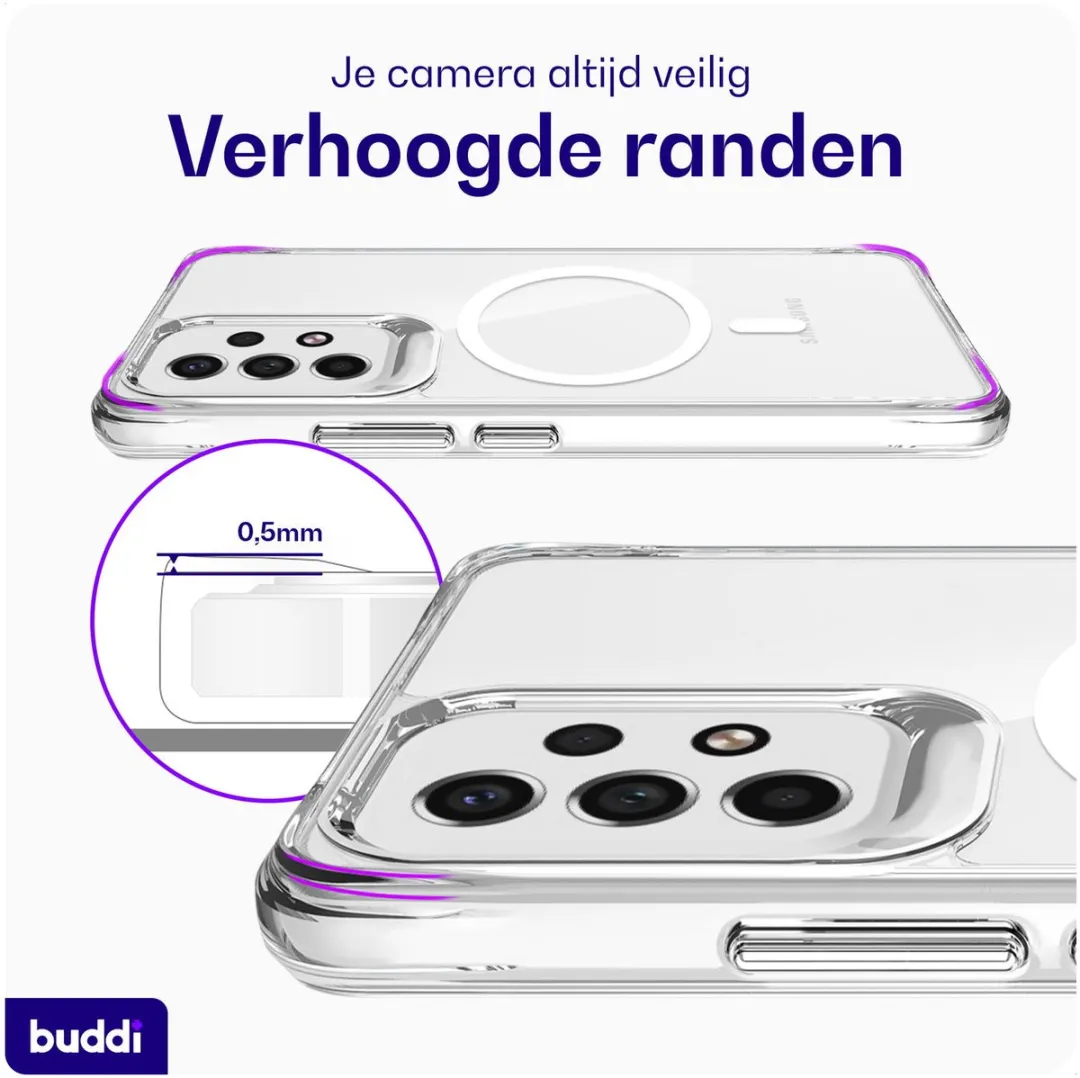 Buddi Core Hoesje Samsung Galaxy A53 - MagSafe - Transparant