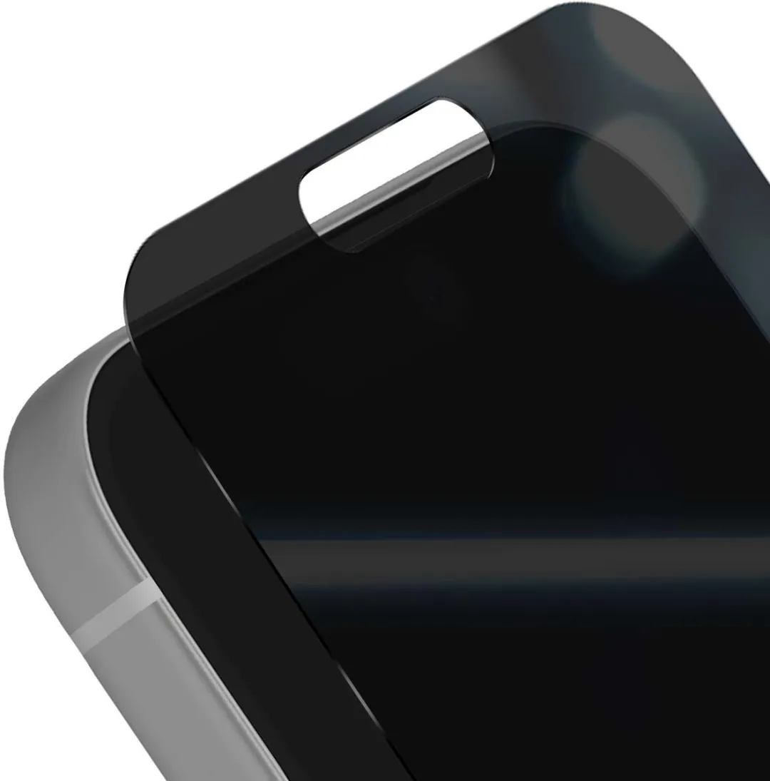 PanzerGlass iPhone Air Privacyfolie SA70303 - Doorzichtig zwart