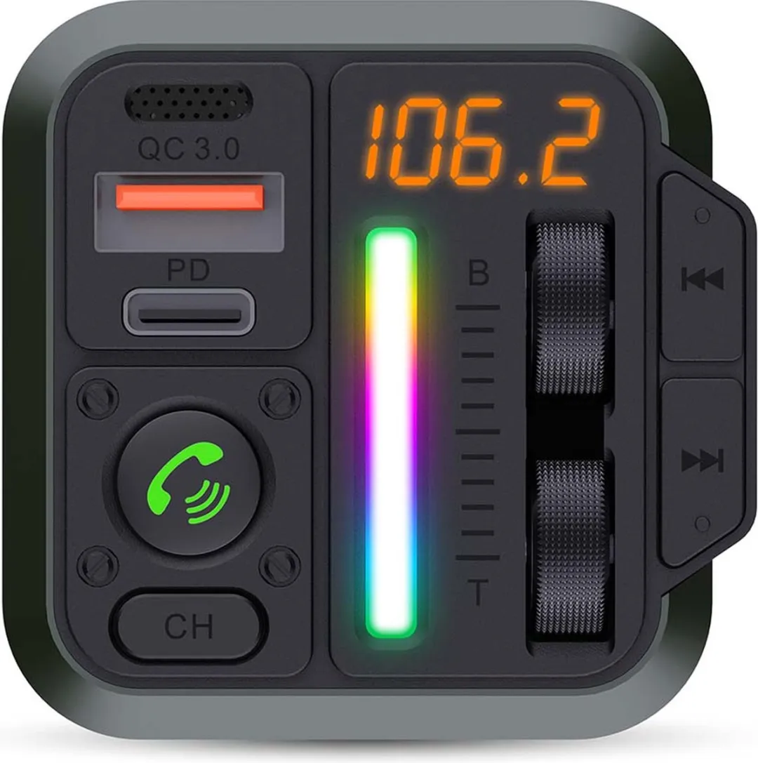 Nedis FM-Audiotransmitter Auto - Handenvrij bellen - Zwart - afbeelding 6 van 6