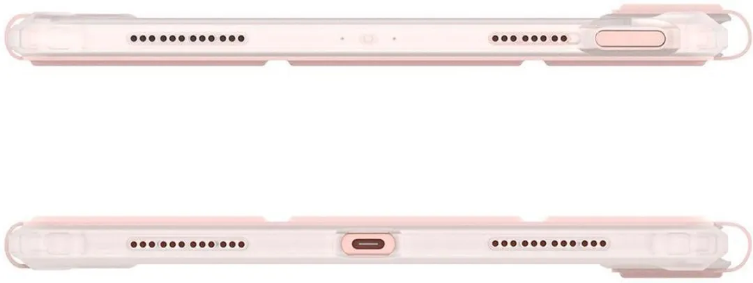 Spigen Ultra Hybrid Pro ACS02699 iPad Air Hoes - 10.9" - Roze/Transparant
