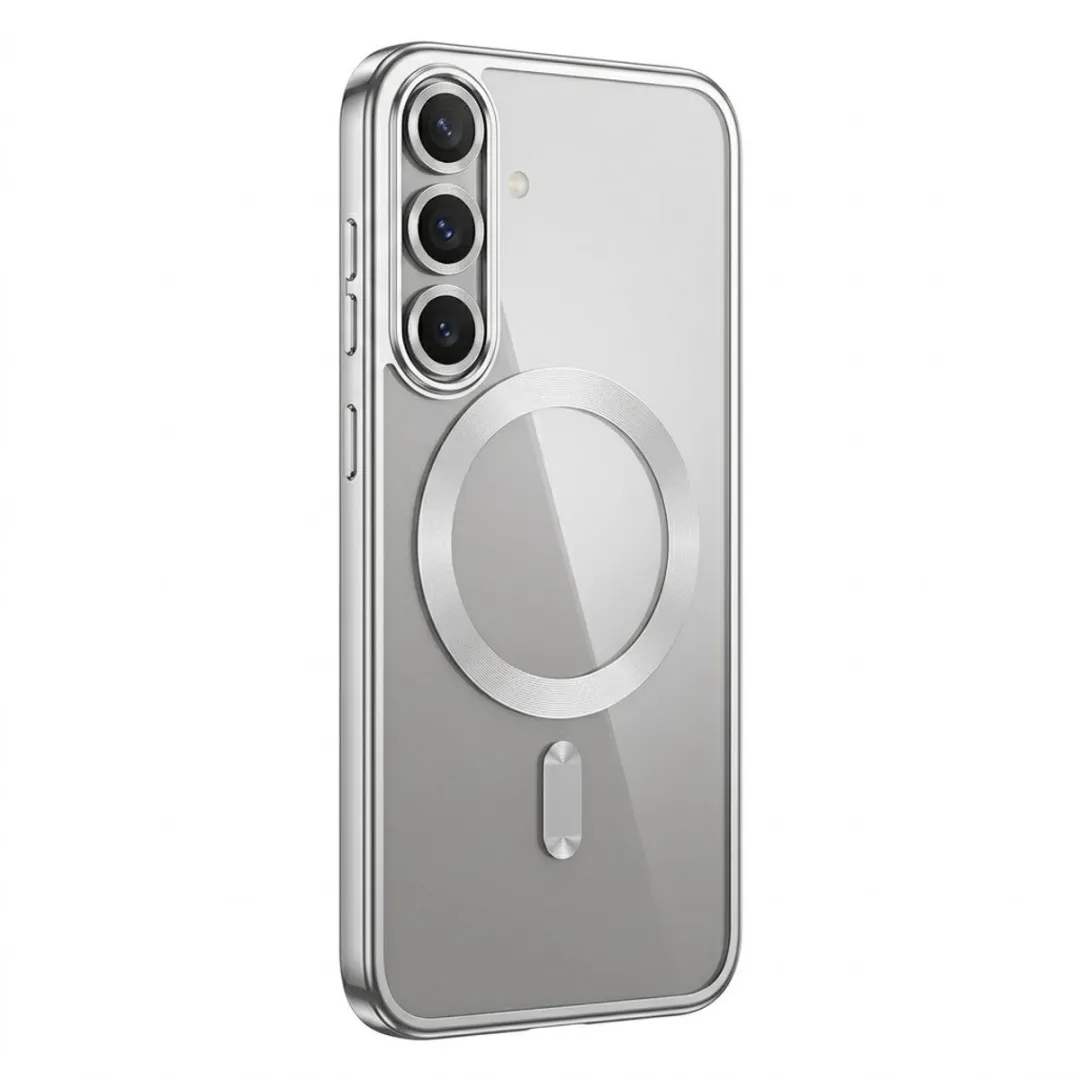 NUVEX MagSafe Hoesje Transparant Zwart