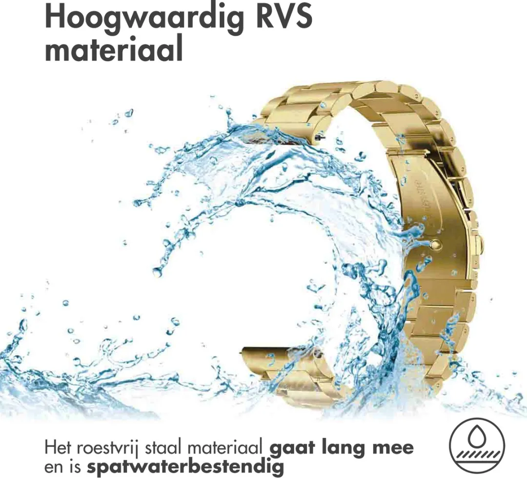 Imoshion Stalen Bandje 20mm - Goud
