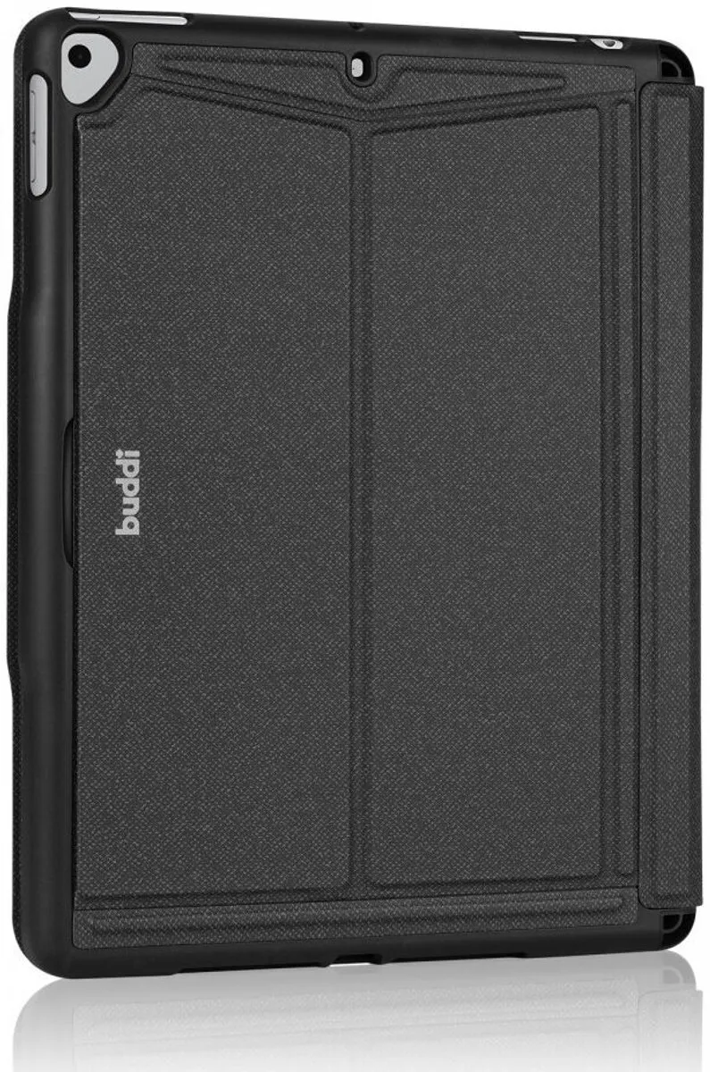 Buddi Thorn Hoes met QWERTY Toetsenbord - Apple iPad 10.2/Pro 10.5 - Zwart/Grijs