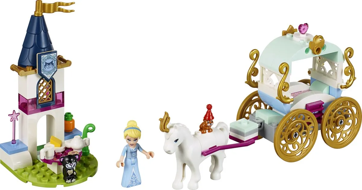 LEGO 4+ Disney Assepoester Koetstocht 41159 - 91 Stukken