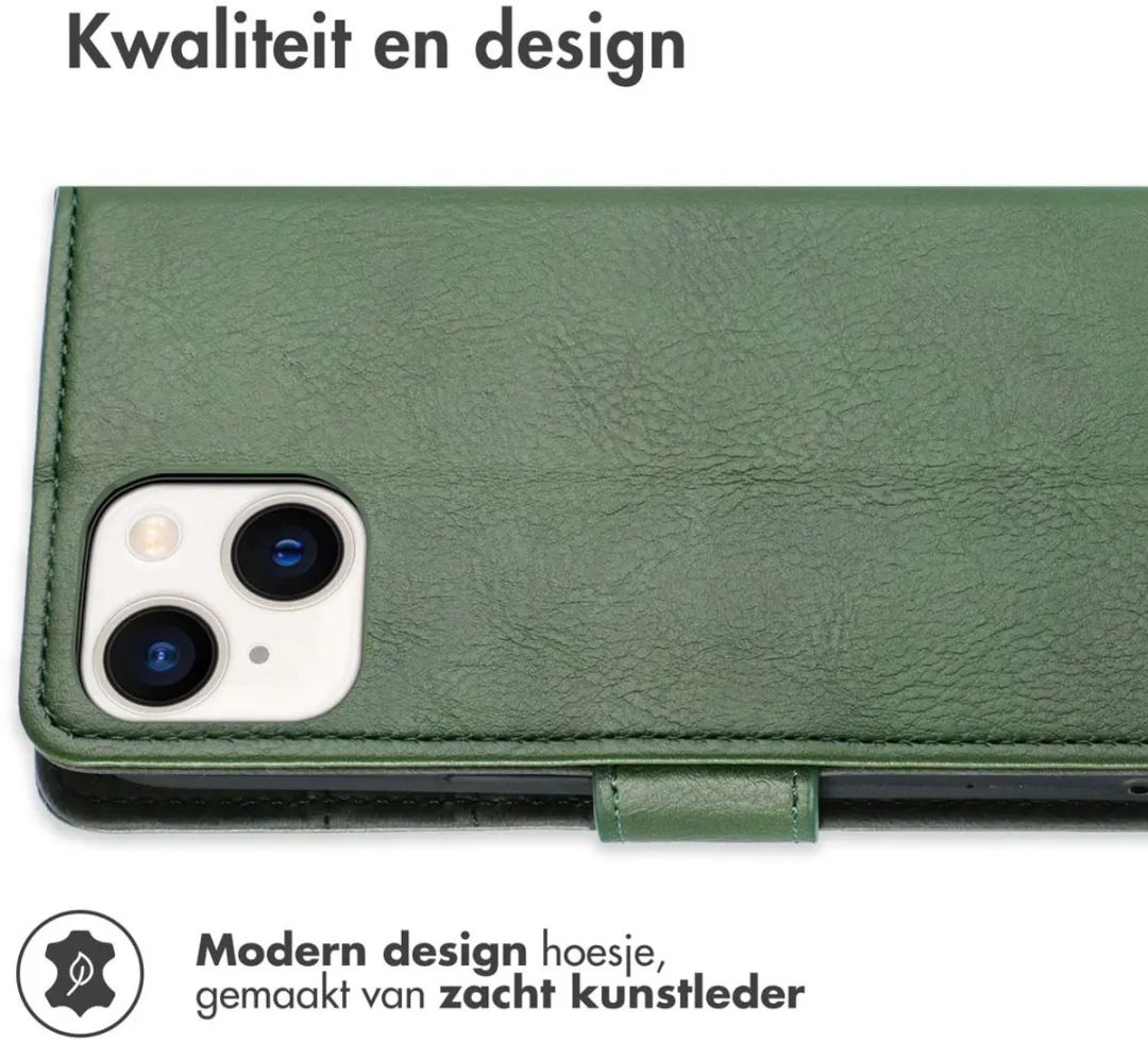 Imoshion Hoesje iPhone 13/14 Groen - 3 Pasjes