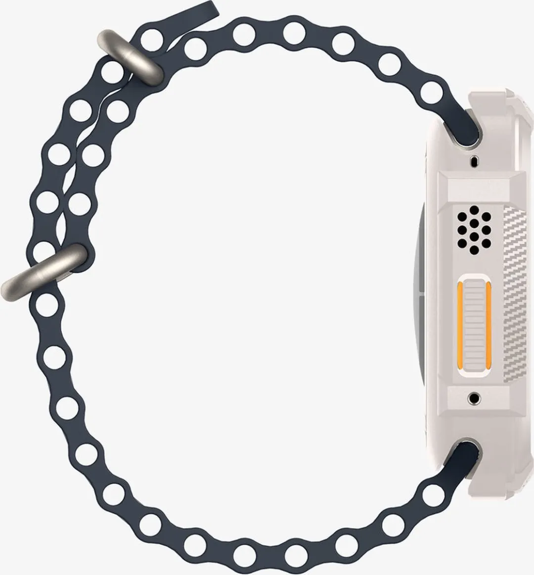 Spigen Rugged Armor Apple Watch Ultra Hoesje - Beige