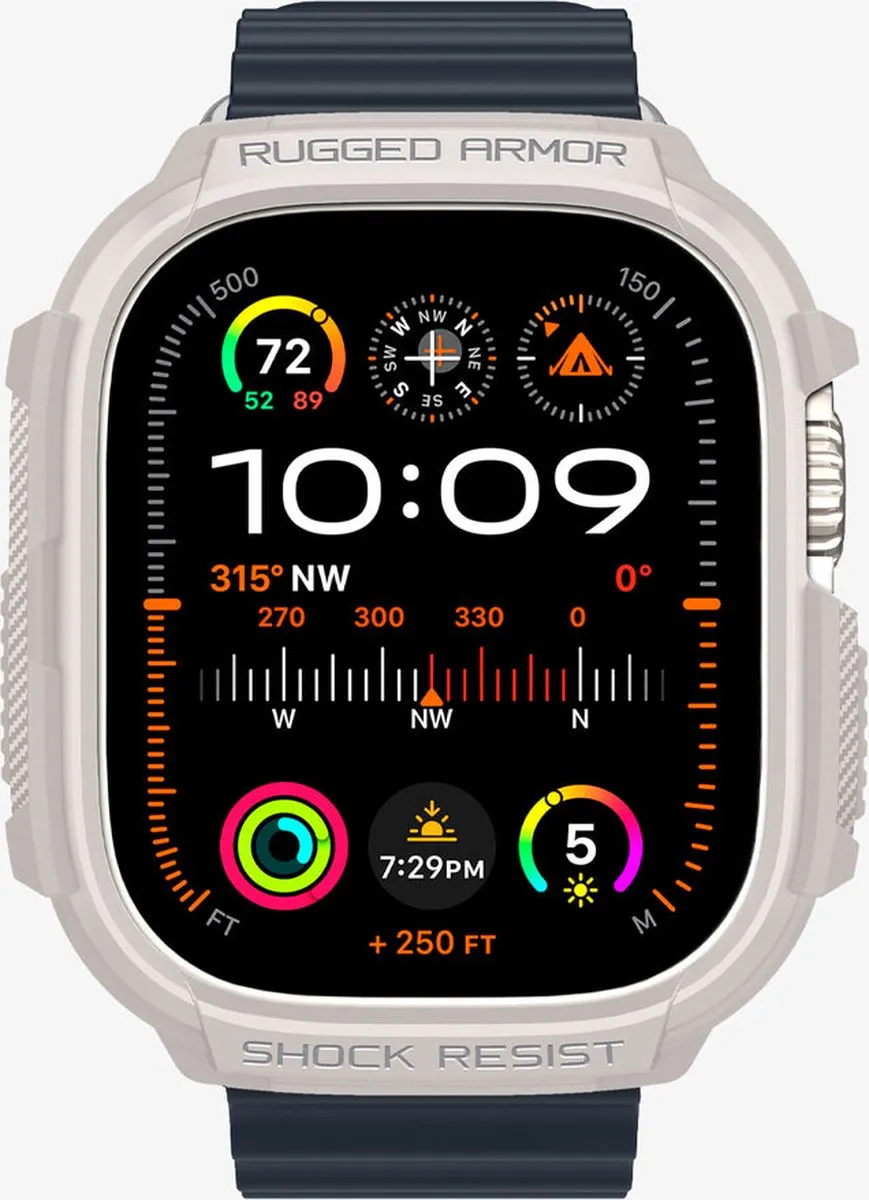 Spigen Rugged Armor Apple Watch Ultra Hoesje