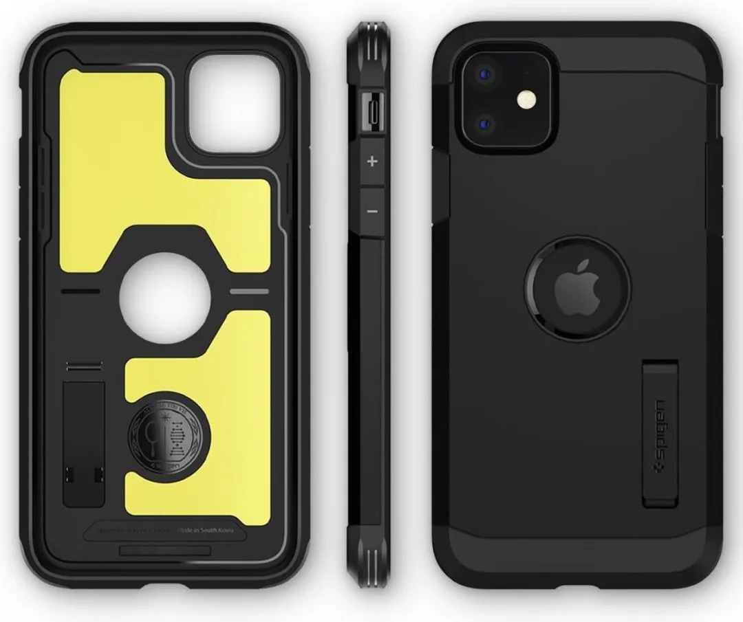 Spigen Tough Armor iPhone 11 Hoesje - Zwart