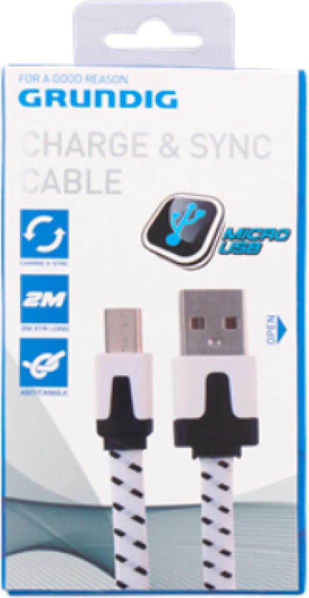 Grundig Micro-USB Datakabel 2m