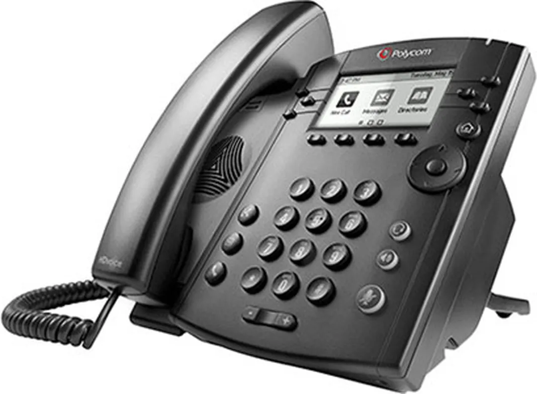 Poly VVX 310 Skype Vaste Telefoon - Zwart