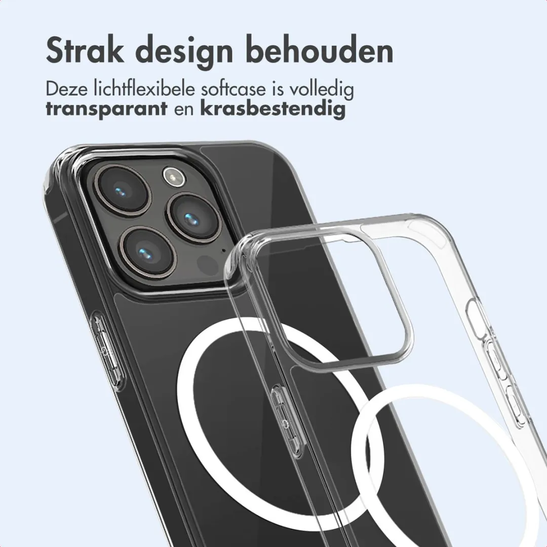 Imoshion Hoesje iPhone 14 Pro Max - Transparant MagSafe - afbeelding 6 van 6