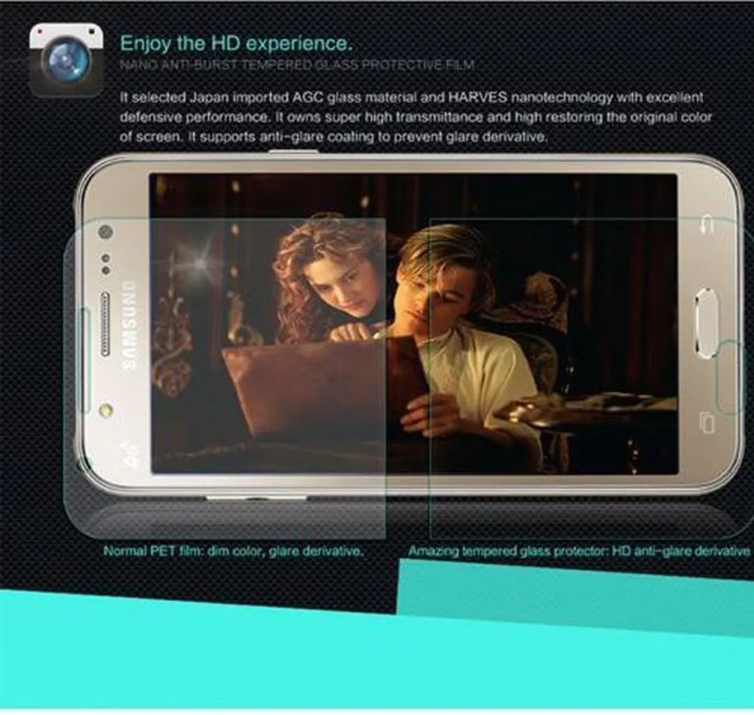 Nillkin Screen Protector HG-SP SM-J500F - 9H Nano - Samsung Galaxy J5 - afbeelding 2 van 6