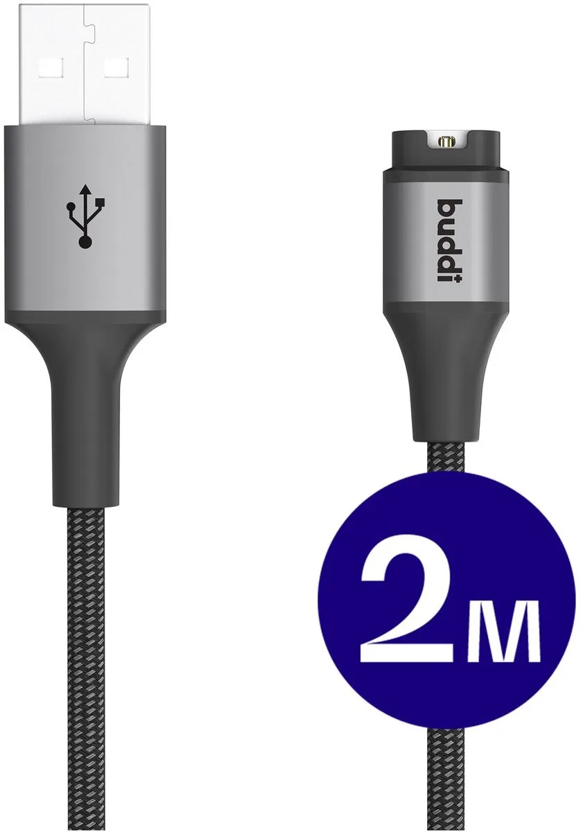 Buddi Flex Garmin Watch Kabel USB-A 2m 5W