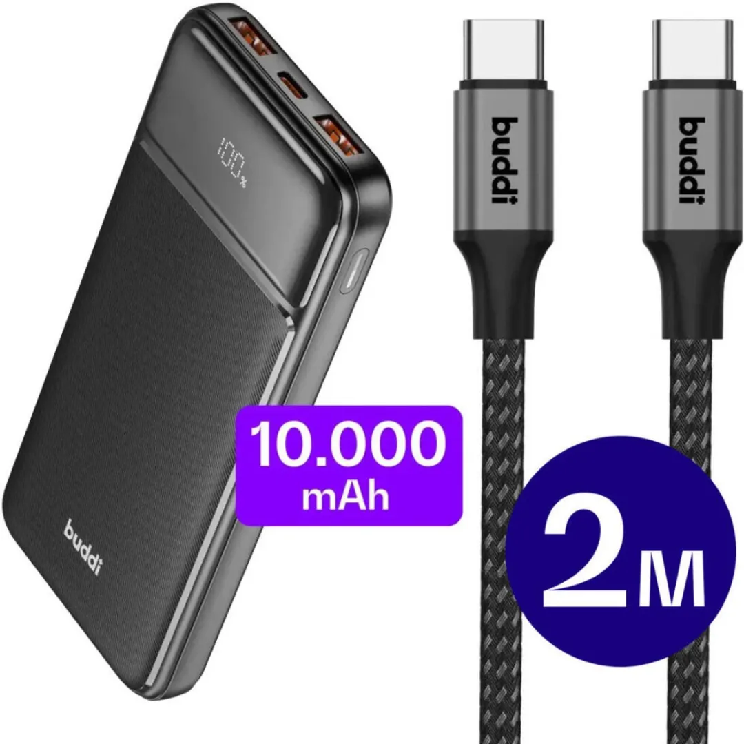 Buddi Boost Powerbank 10000mAh