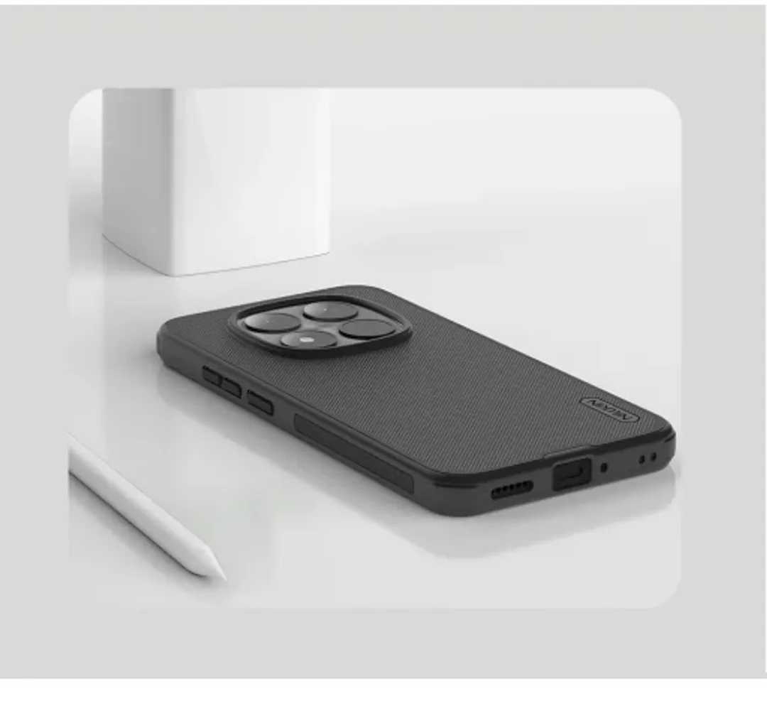 Nillkin Frosted Shield Hoesje Xiaomi Redmi Note 15 Pro 5G - MagSafe - Zwart