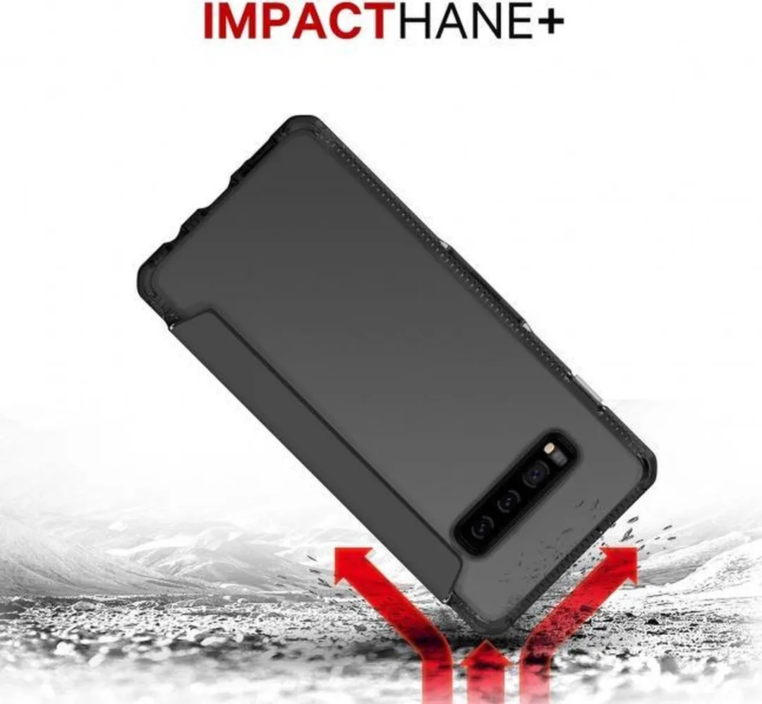 Itskins Level 2 SpectrumFolio Apple iPhone X/10 Hoesje - Zwart