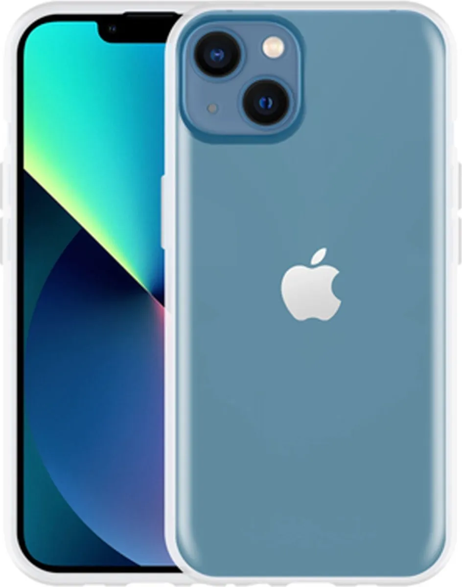 Just in Case Soft TPU Hoesje iPhone 13 Mini - Transparant