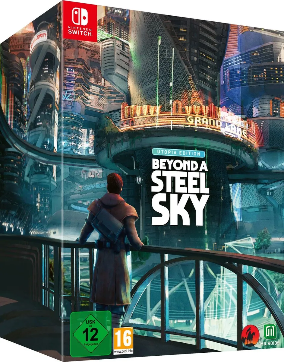 Mindscape Beyond a Steel Sky Utopia Edition Switch