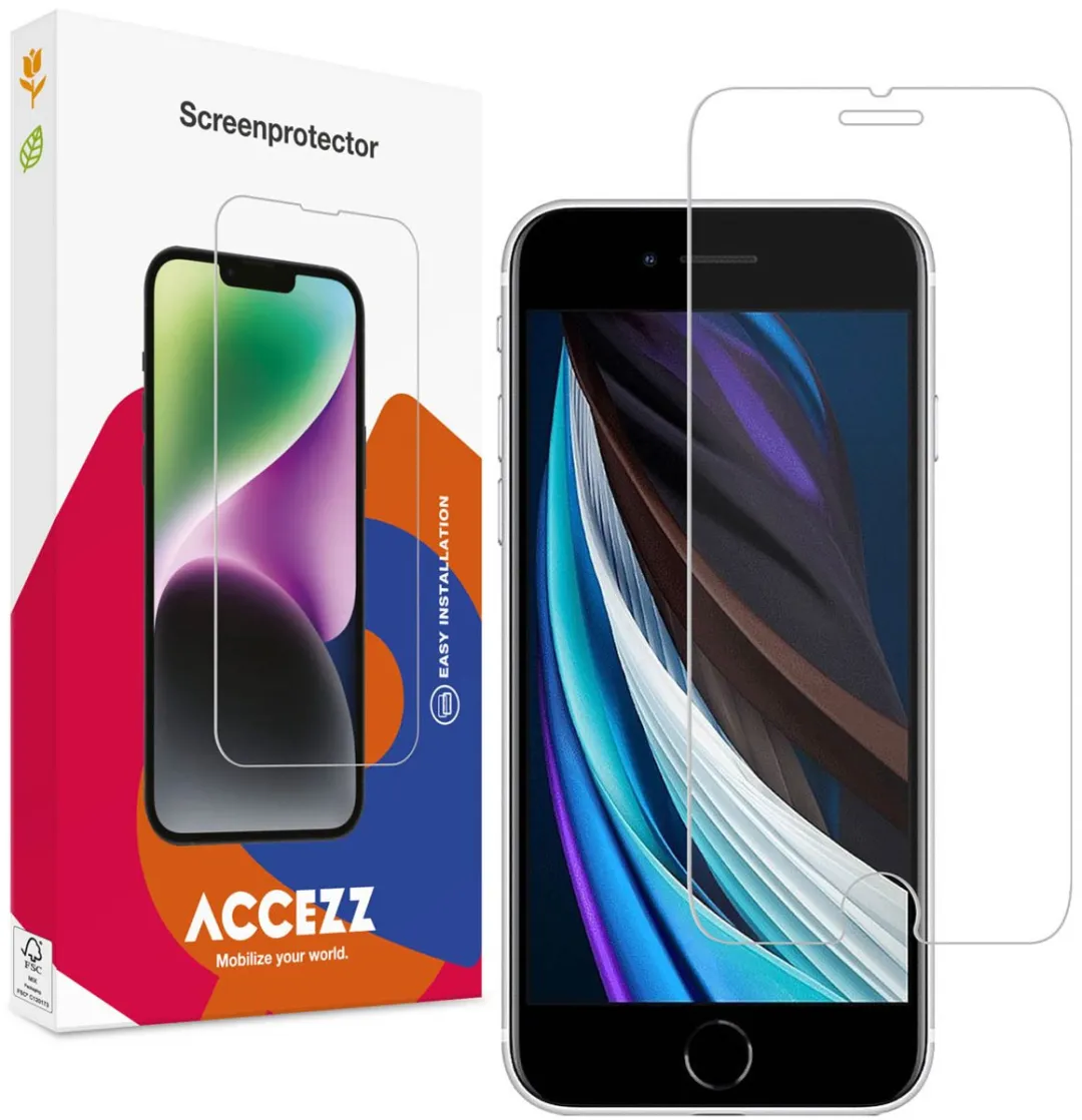Accezz Gehard Glas Screenprotector SH00067971 - iPhone SE (2020/2022)