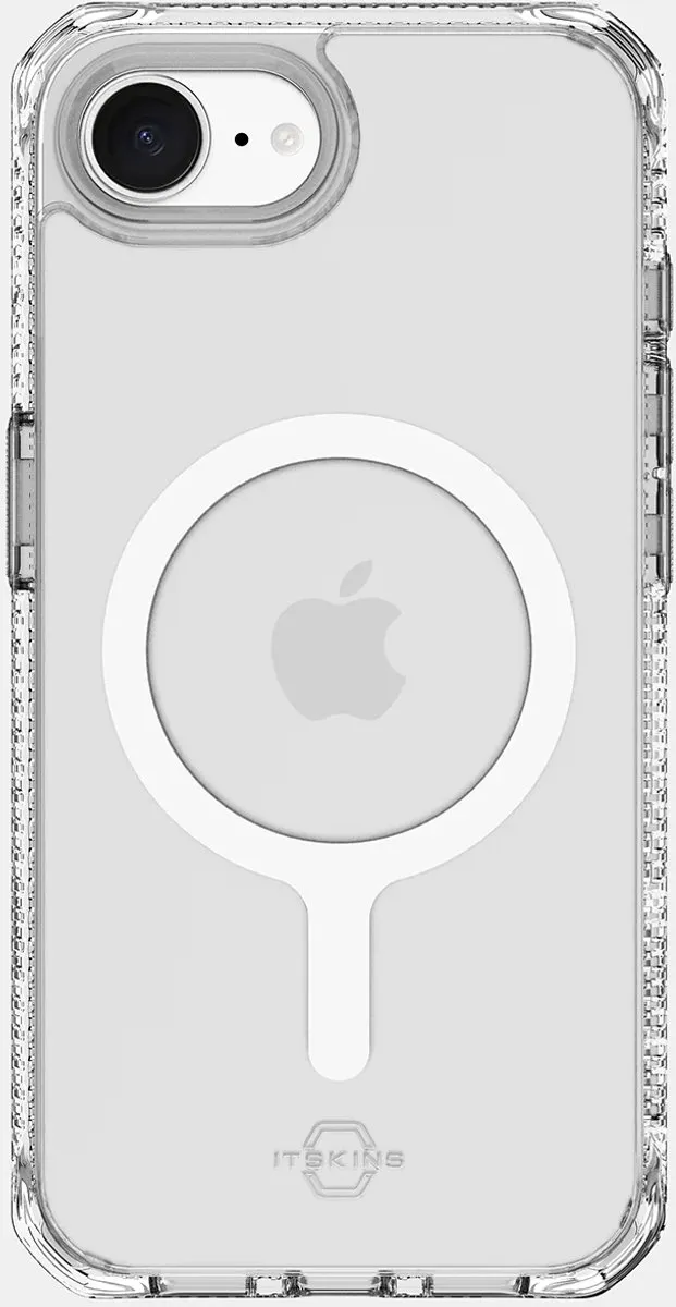 ITSKINS Level 2 HybridMagClear iPhone 16e MagSafe Hoesje