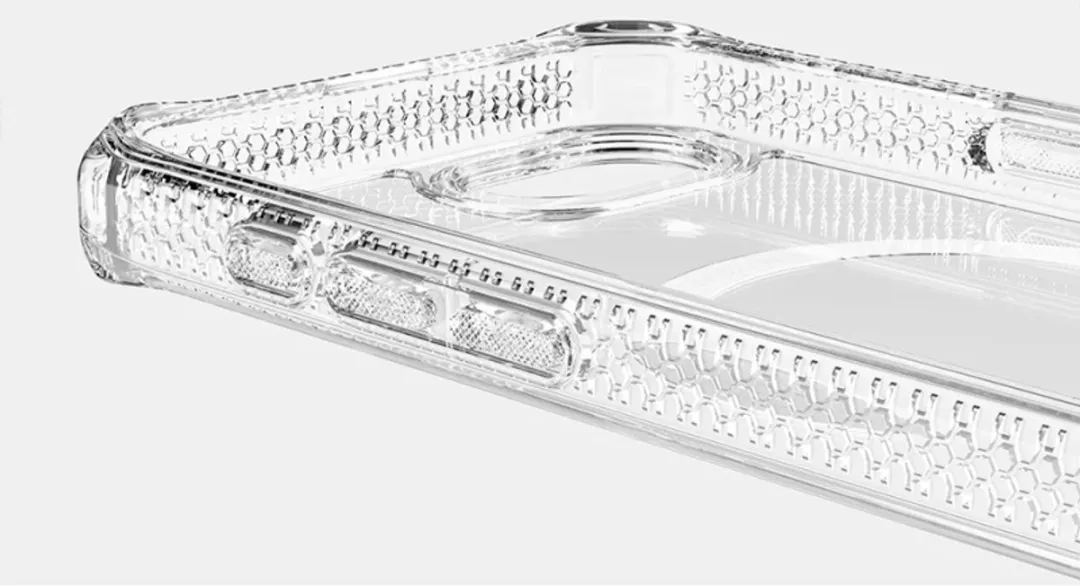 ITSKINS Level 2 HybridMagClear iPhone 16e MagSafe Hoesje - Transparant