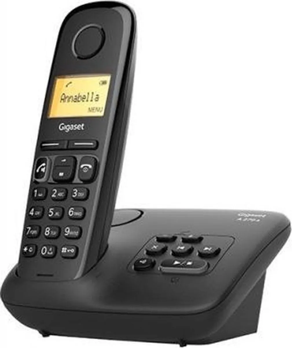 Gigaset A270A DECT Telefoon met Antwoordapparaat - 1 Handset - Zwart