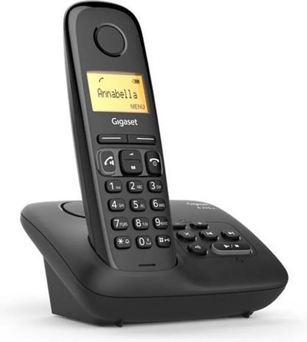Gigaset A270A DECT Telefoon met Antwoordapparaat - 1 Handset - Zwart