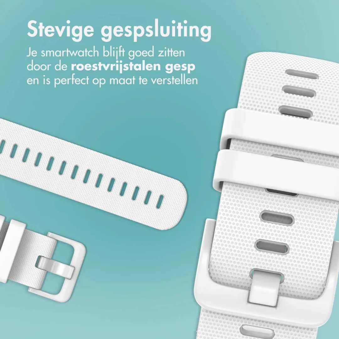 Imoshion Siliconen Sportbandje 20mm - Wit