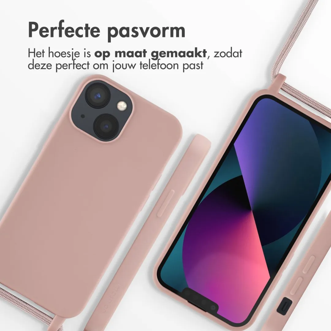 Imoshion iPhone 13 Mini Siliconen Hoesje - Sand Pink
