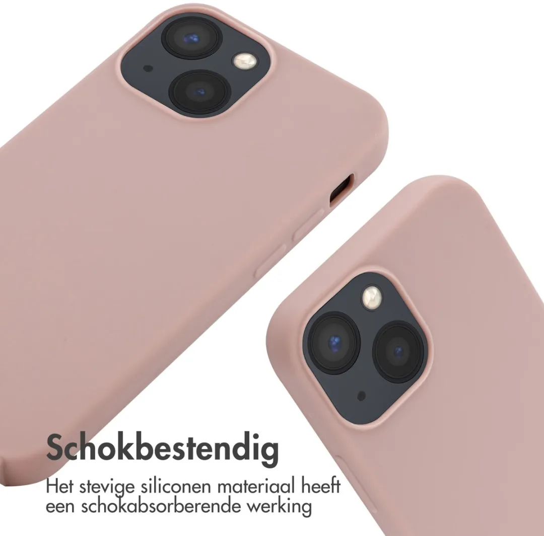 Imoshion iPhone 13 Mini Siliconen Hoesje - Sand Pink - afbeelding 6 van 6