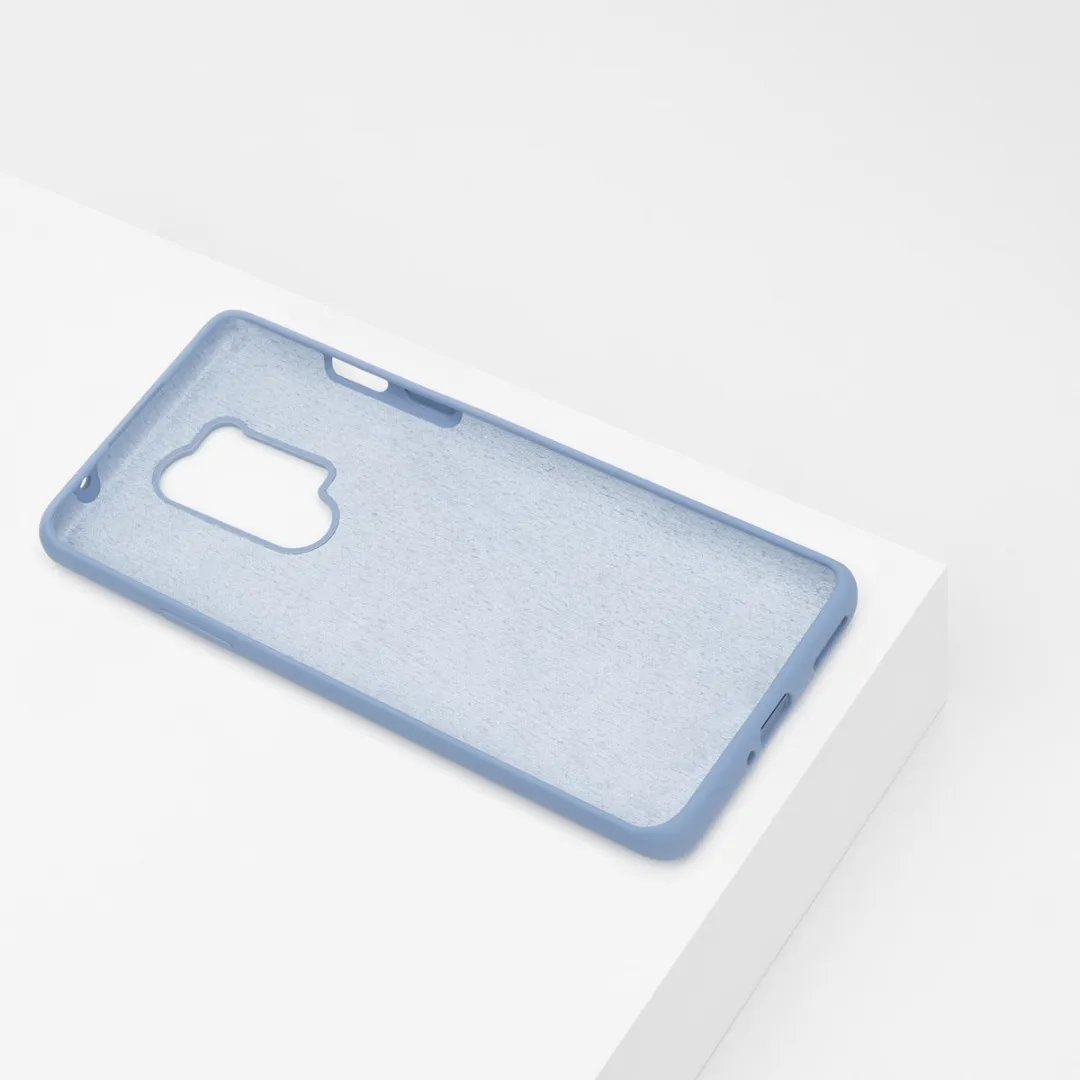 BMAX Siliconen Hoesje OnePlus 8 Pro - Blauw