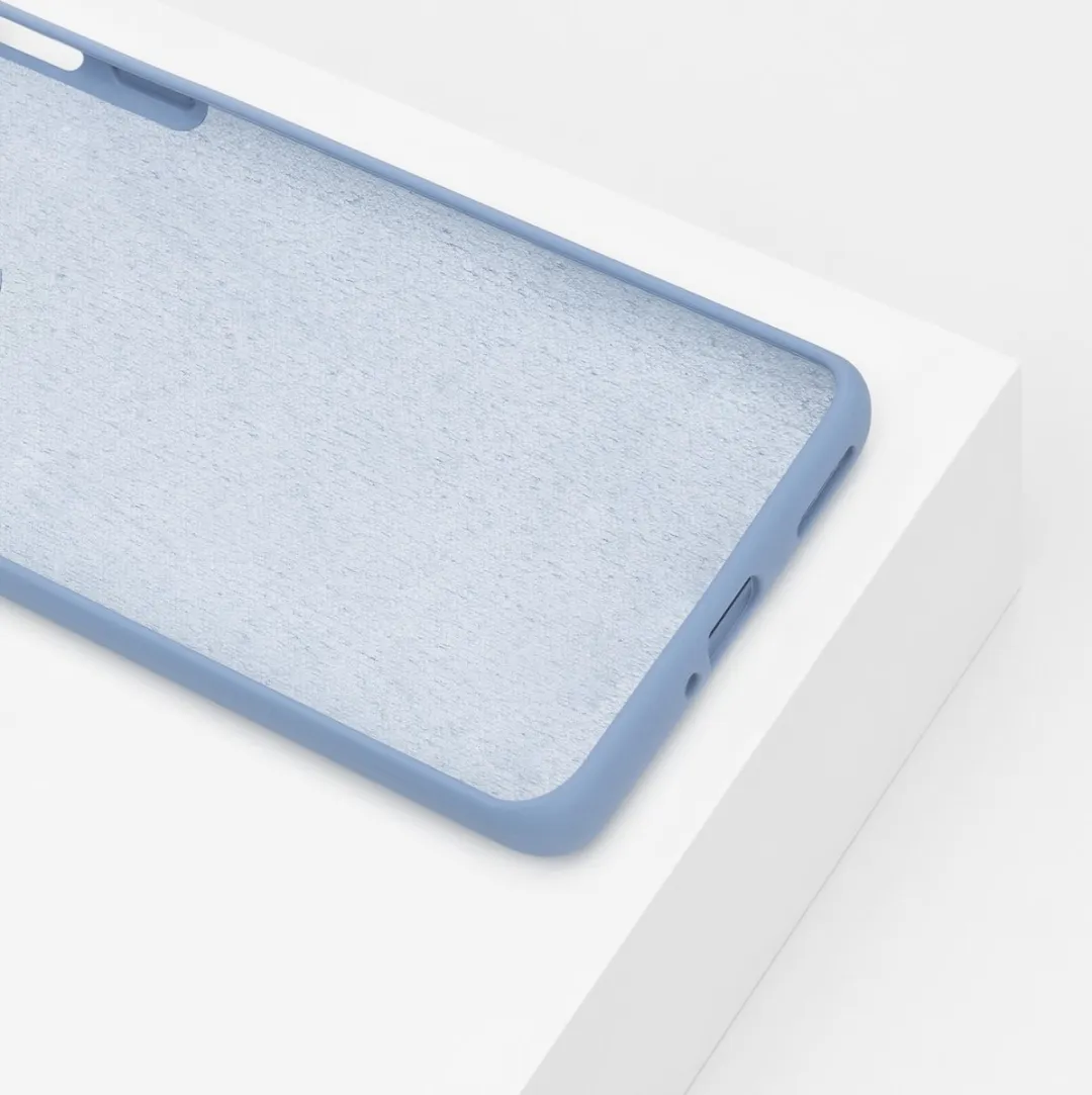 BMAX Siliconen Hoesje OnePlus 8 Pro - Blauw