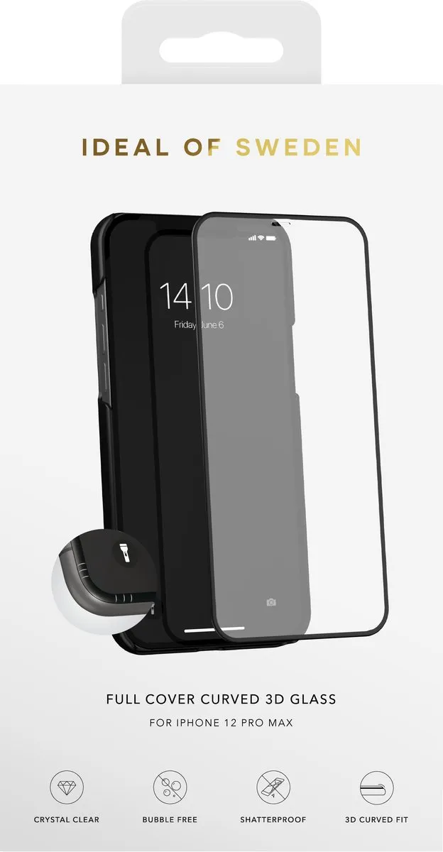 iDeal of Sweden Ideal Full Cover Glas iPhone 12 Pro Max