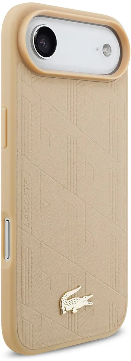 Lacoste Back Cover Case iPhone 17 Air - Beige