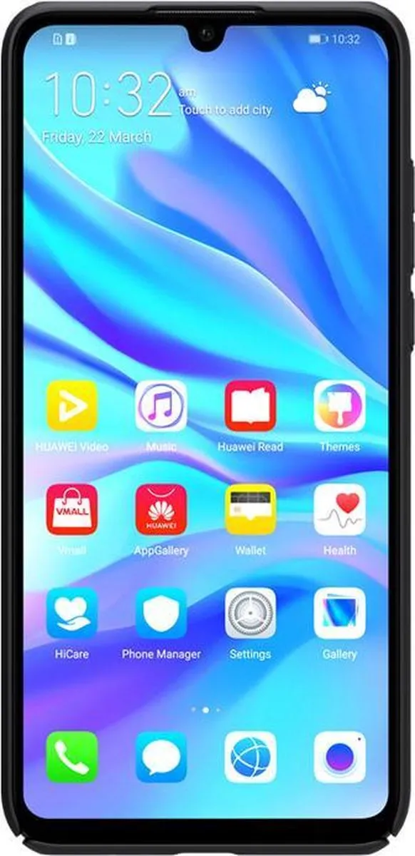 Nillkin Frosted Shield Hoesje Huawei P30 Lite - Zwart - afbeelding 2 van 4